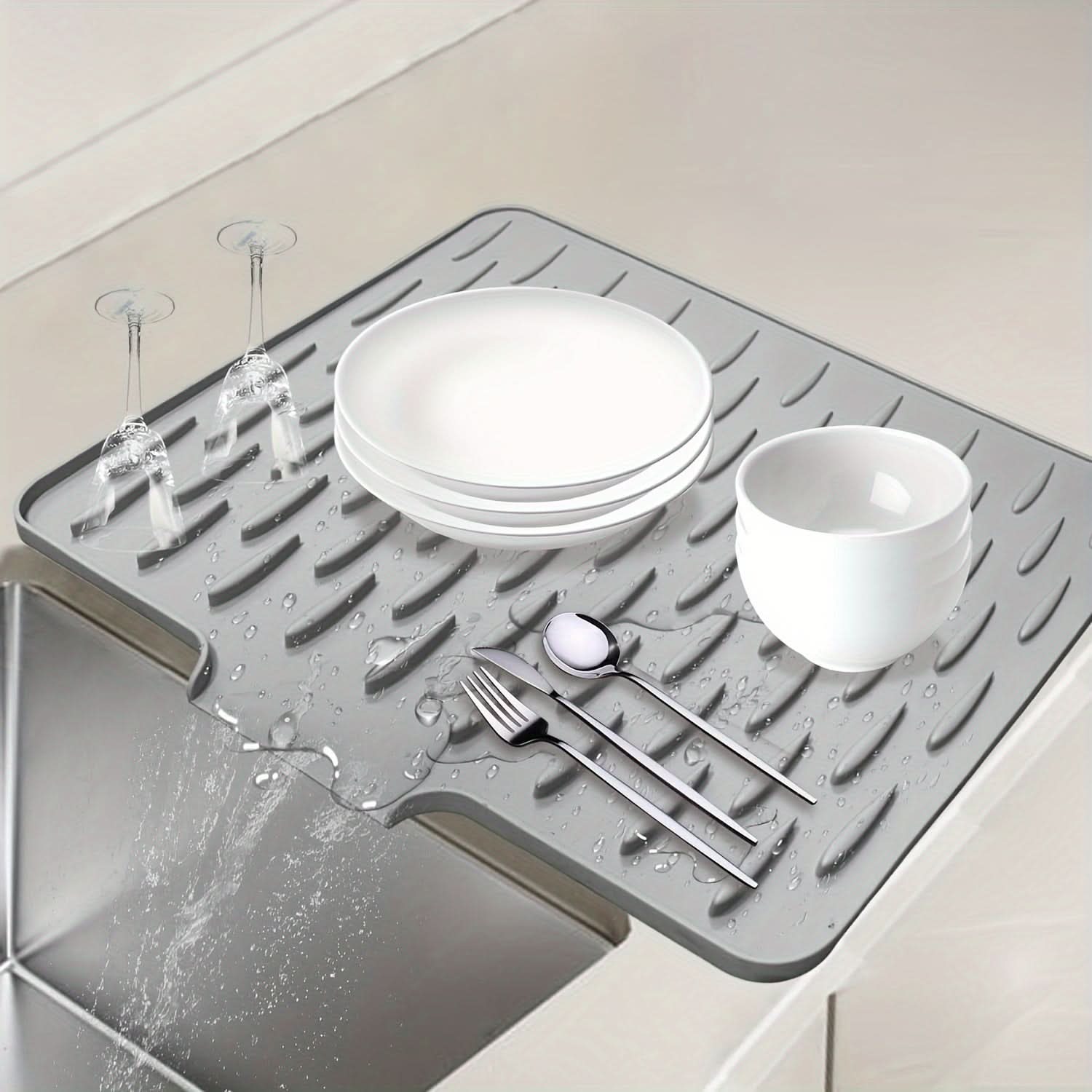 AquaGuard – Smart Kitchen Drying Mat