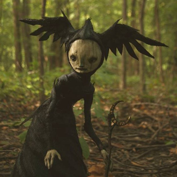 Mystical Guardians – Enigmatic Witch Figurines for Halloween