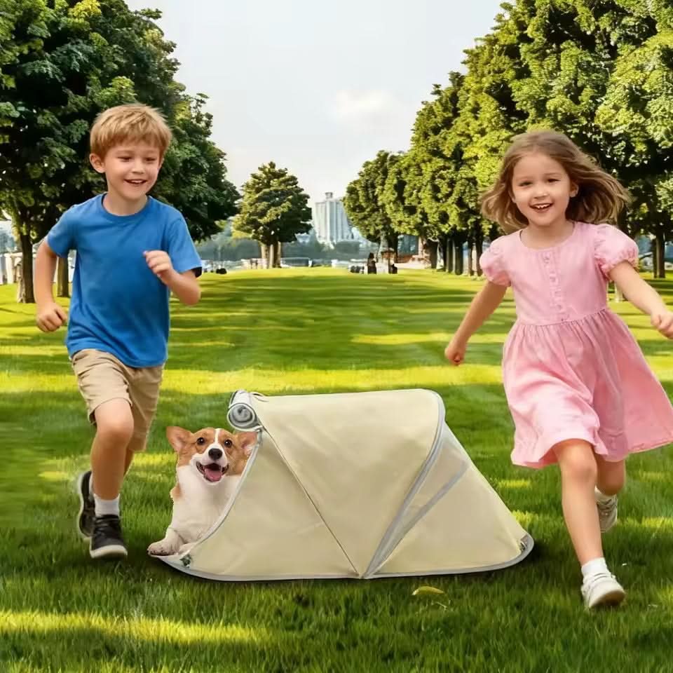 CozyPaws – Portable Outdoor Pet Shelter