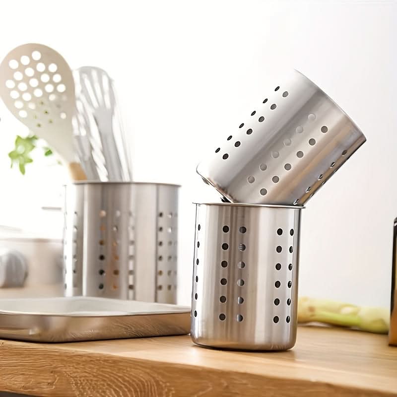 CulinaryEase – Round Kitchen Utensil Storage Solution