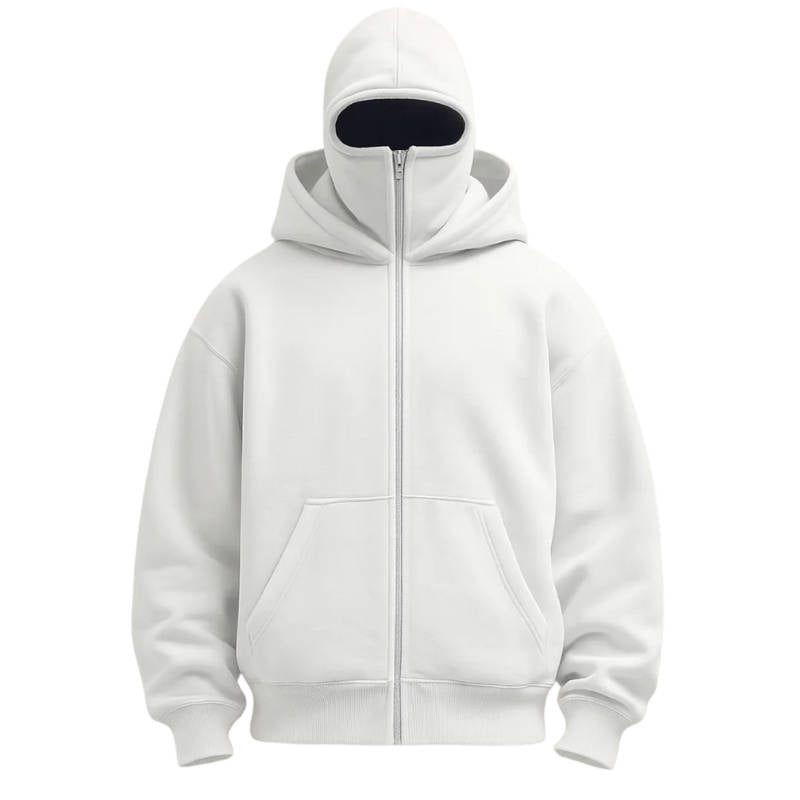 All-Weather Full Zip Balaclava Sweatshirt