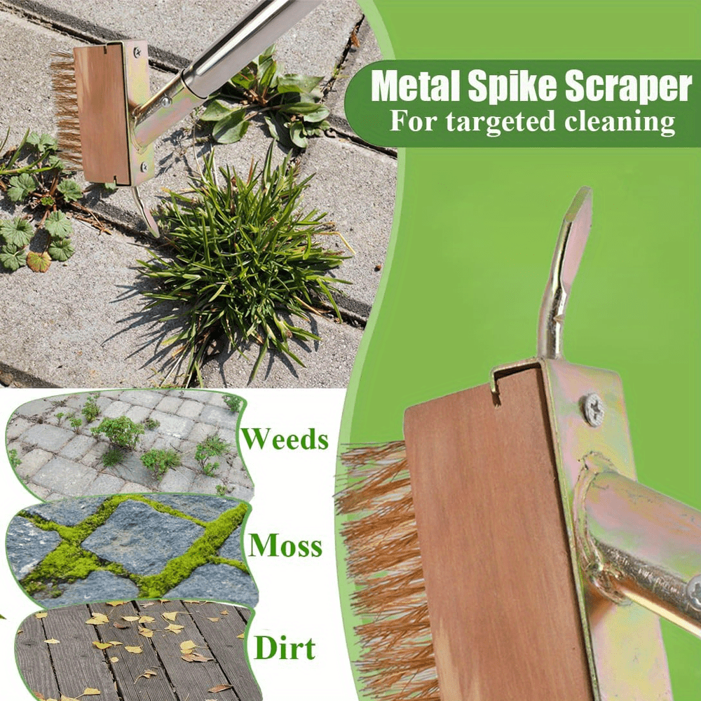 EcoScraper – Long-Handled Manual Weeding Tool for Gaps