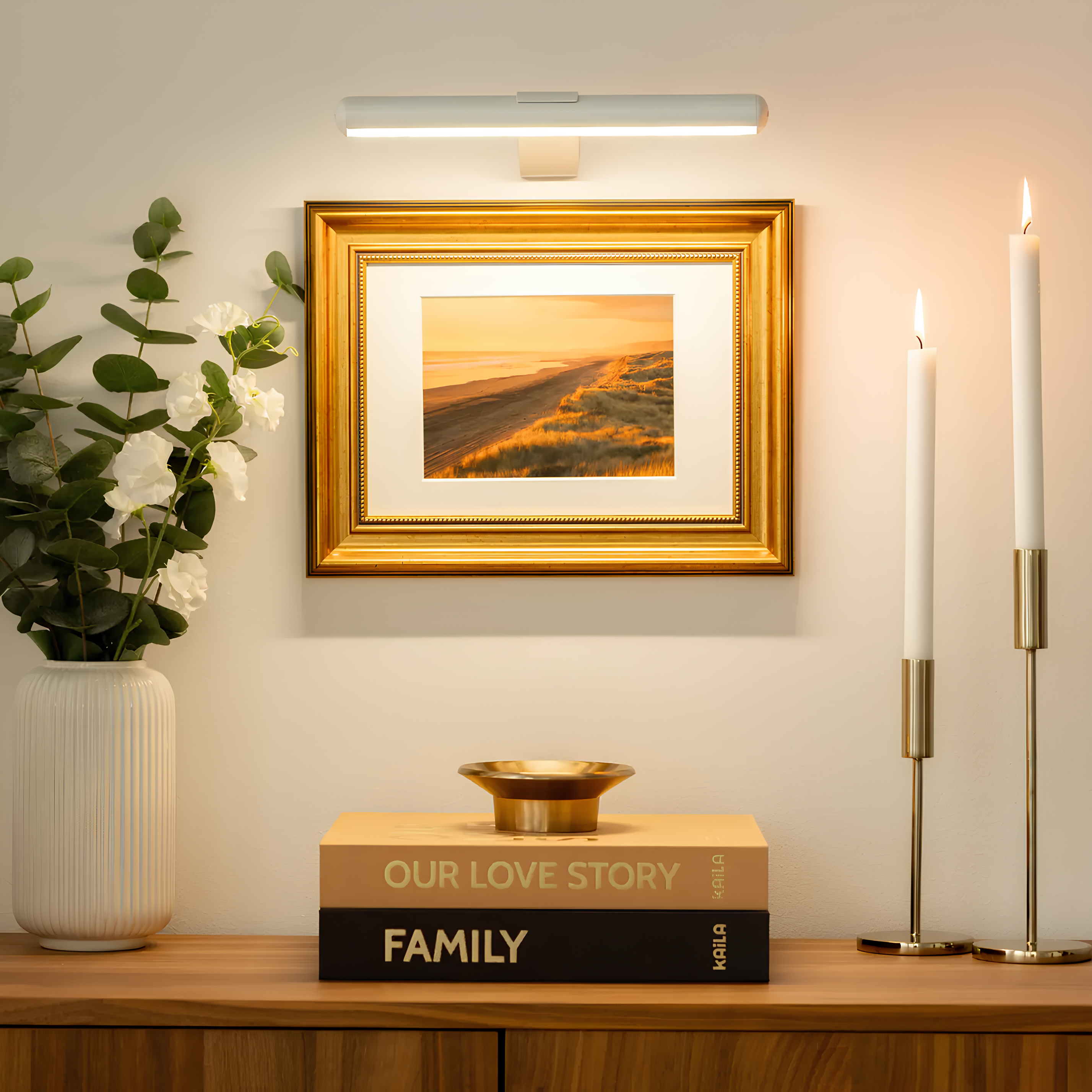 Wireless LED Artwork Illumination