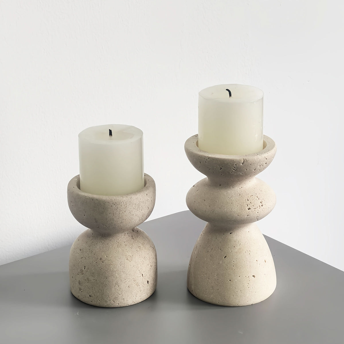 Elegant Stone Candle Holders for Luxurious Spaces