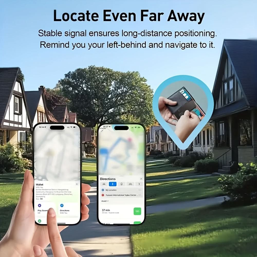 SlimGuard Tracker – Your Essential Wallet Companion
