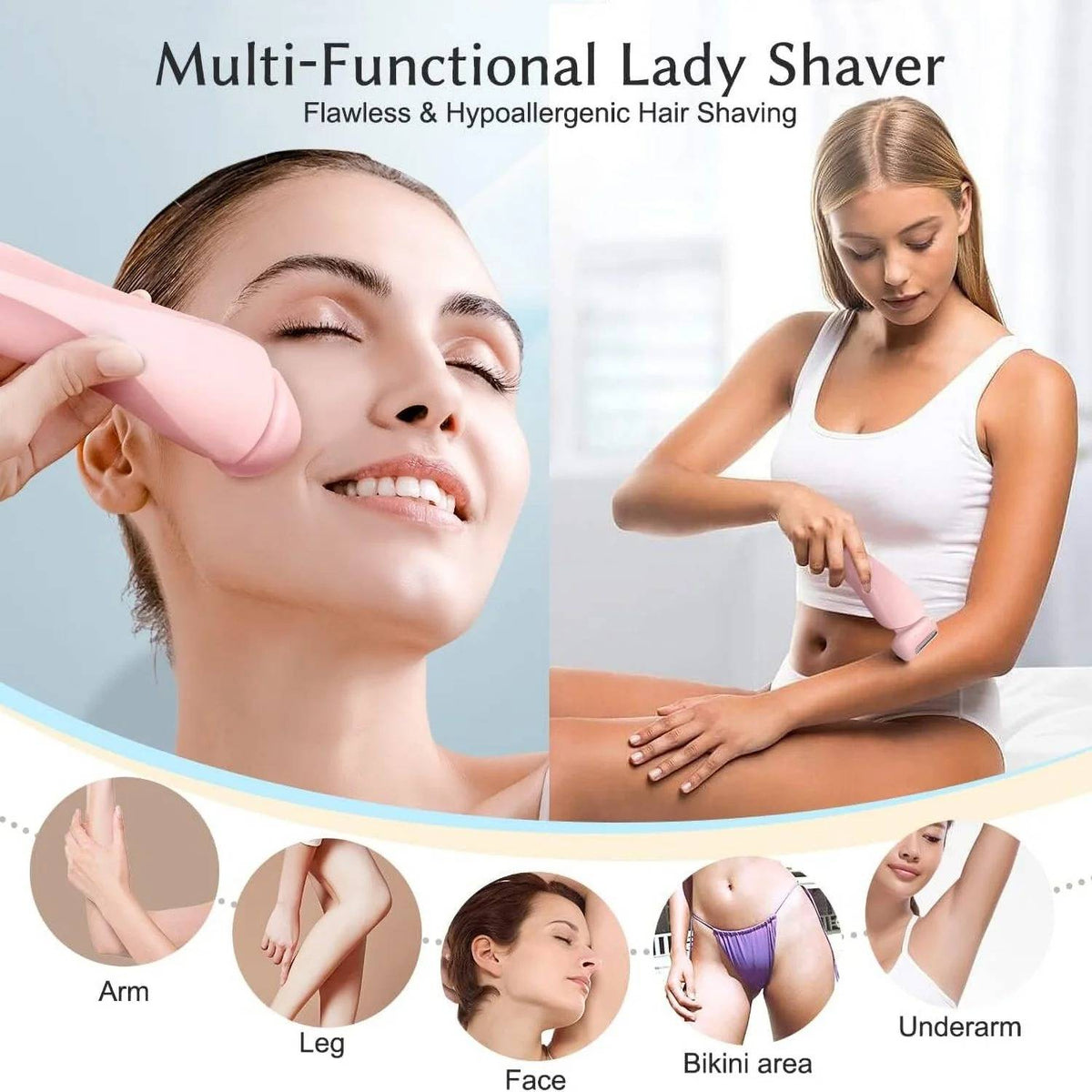 SilkGlide Women's Electric Shaver