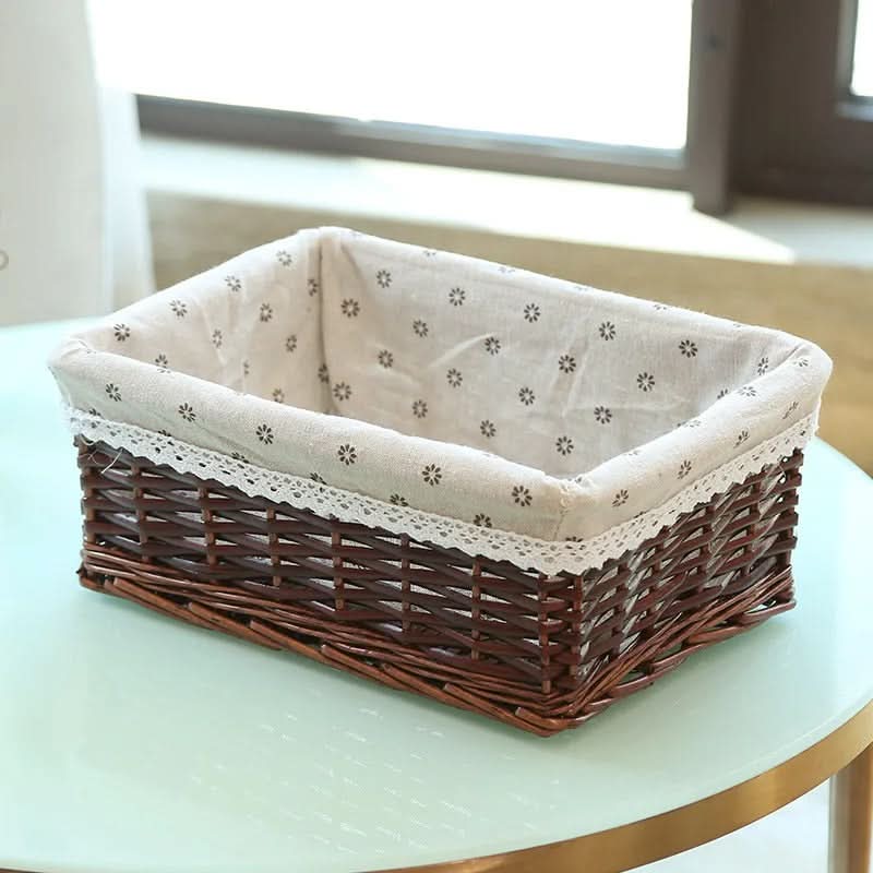 Charming Woven Storage Basket for Home Organization