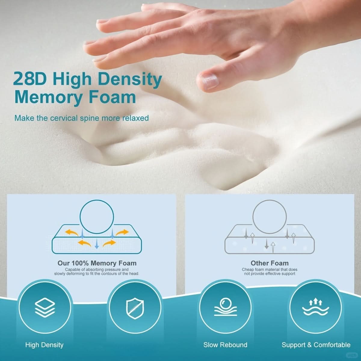 SnoozeEase – Ergonomic Nap Cushion for Office Comfort