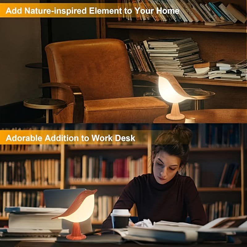 Aviary Glow – Elegant Bird Lamp for Seasonal Home Ambiance