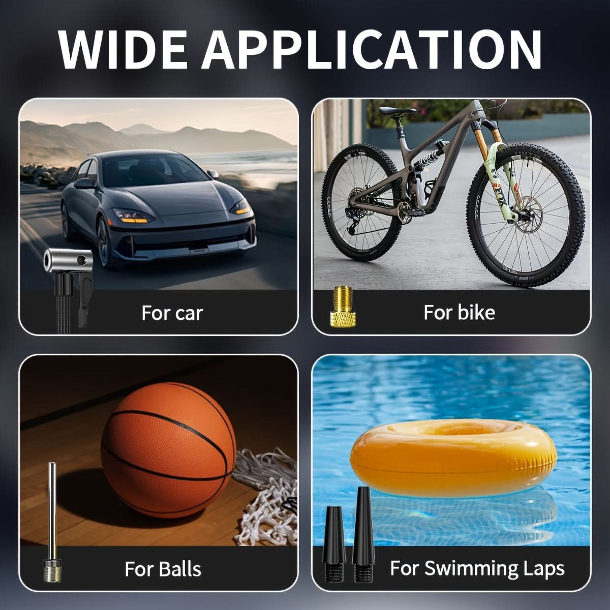 SwiftAir – Compact Wireless Tire Inflator