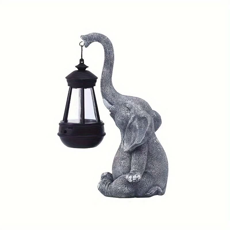 Sunny Safari – Solar-Powered Elephant Garden Light