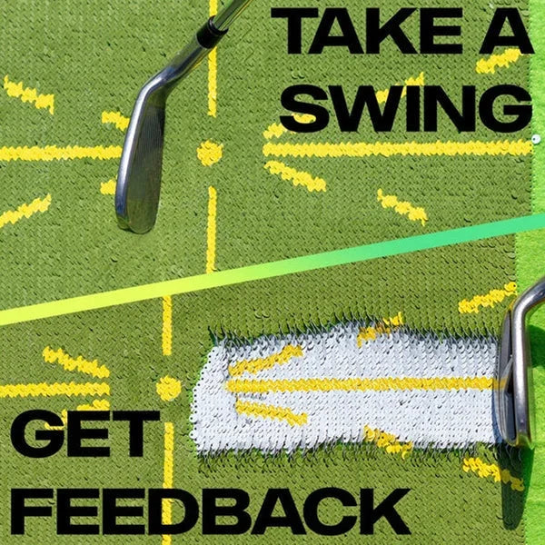 SwingMaster Pro Golf Training Mat for Precision Practice