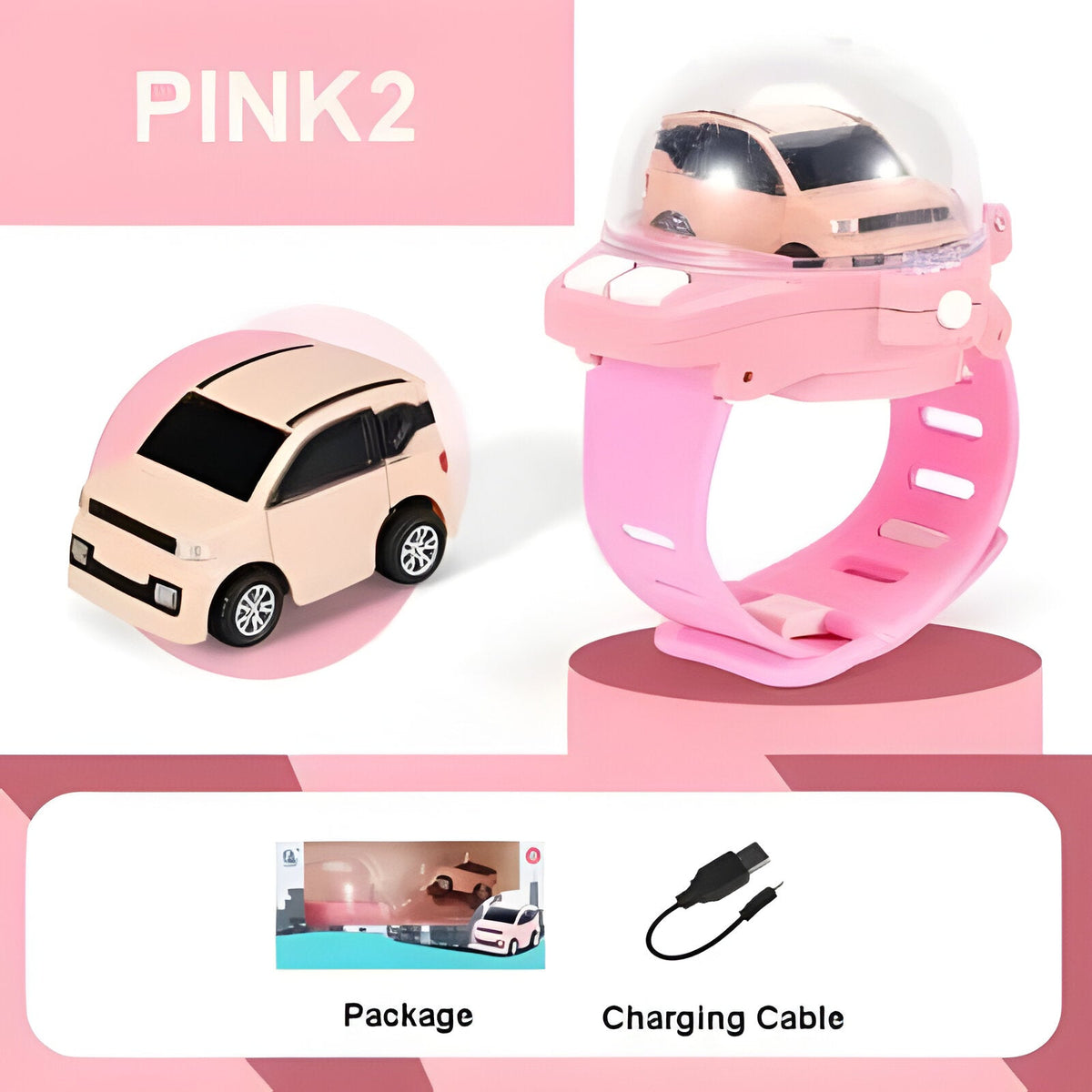 Innovative Smartwatch with Remote-Controlled Car