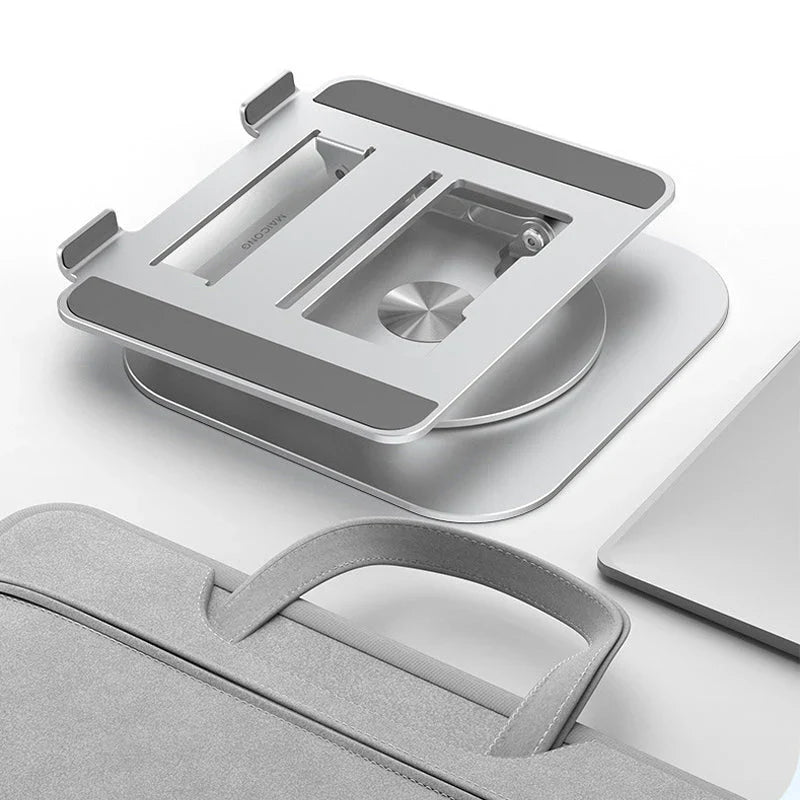 Adjustable Ergonomic Laptop Stand with 360° Rotation