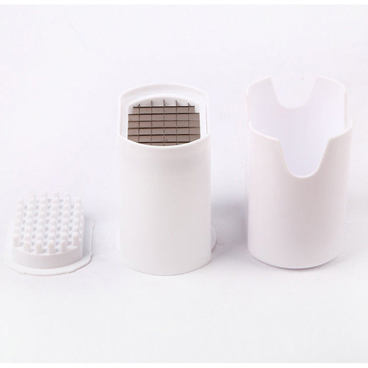 Effortless Vegetable Slicing Tool with Secure Grip and Steel Blades