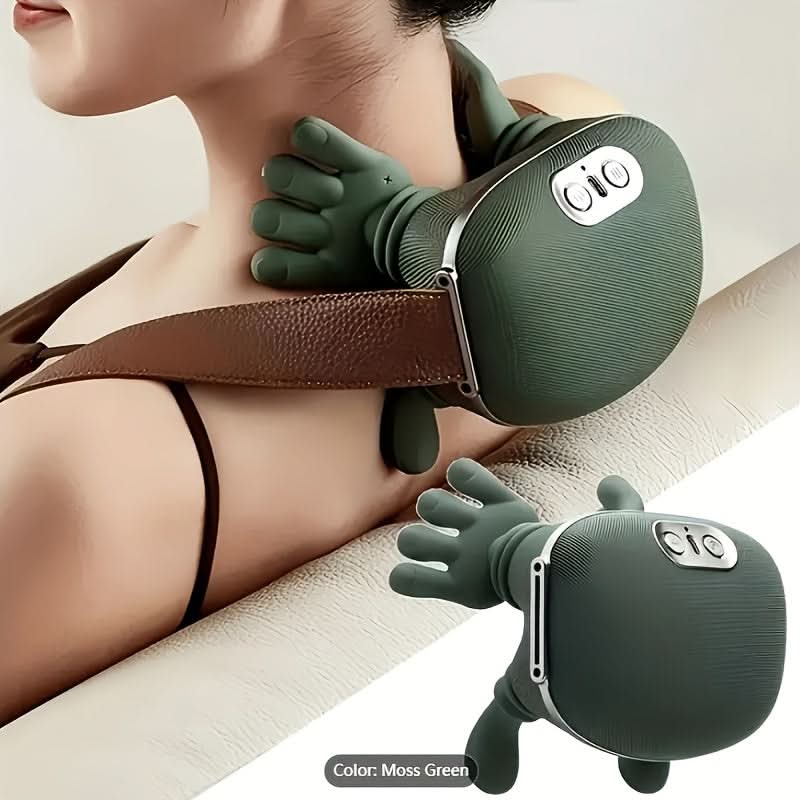 Travel-Friendly 8-Tip Deep Tissue Massager for Instant Relief