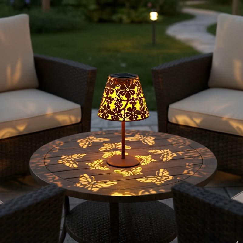Lumoscape – Solar Blossom Lantern for Enchanting Outdoor Spaces