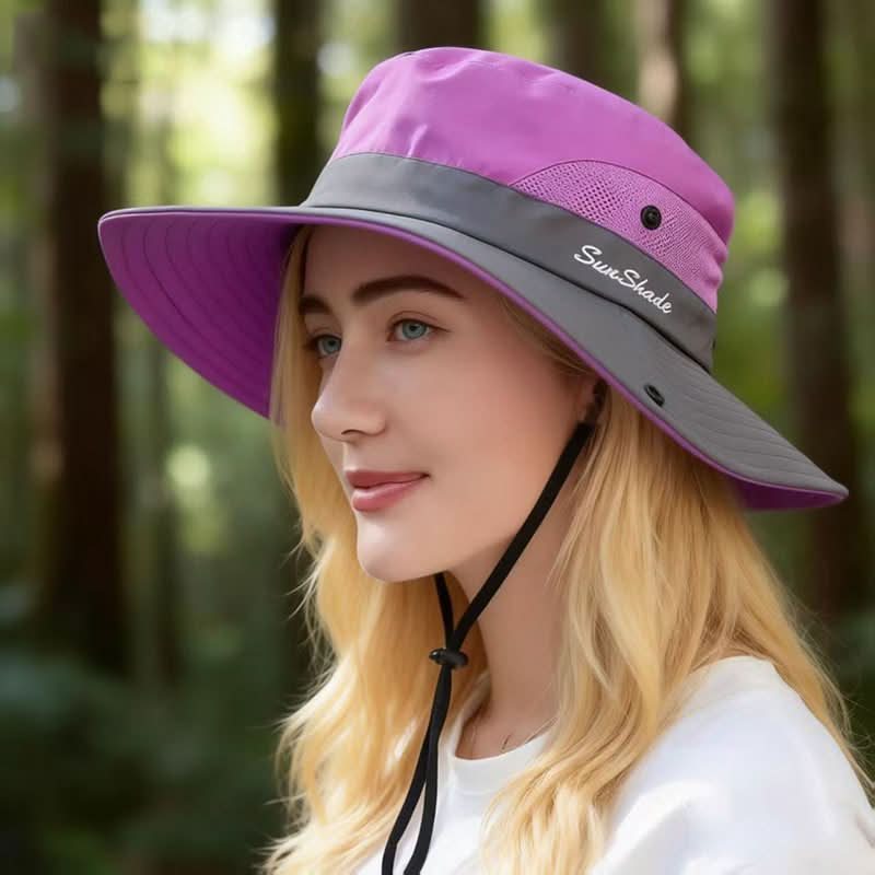 Explorer's Wide Brim Outdoor Hat with Ventilated Design