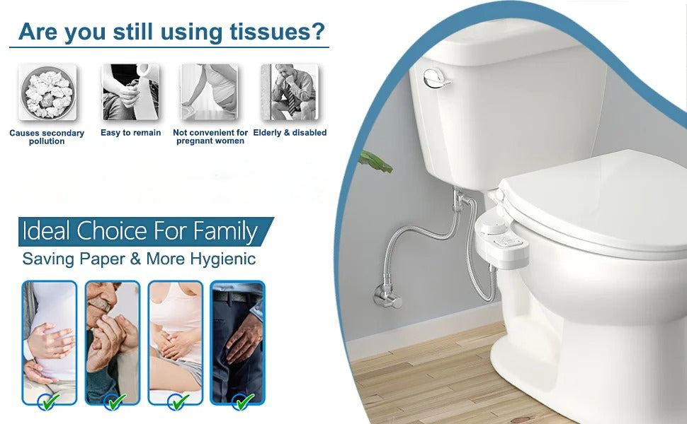 Smart Toilet Bidet System for Ultimate Cleanliness