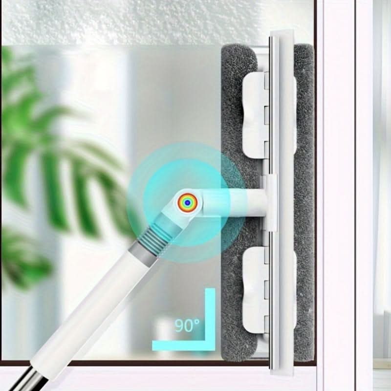 ClearView Pro – 360° Versatile Glass Cleaning Tool with Extended Handle