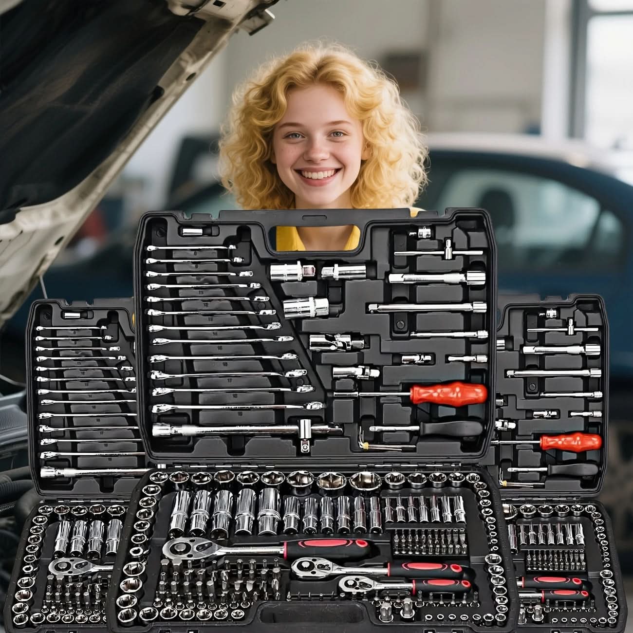 Versatile Home and Garage Repair Toolkit for Every Task