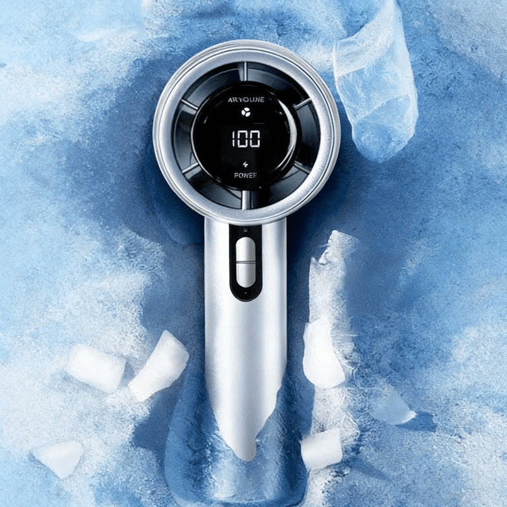 BreezeMate – Portable USB Rechargeable Handheld Fan