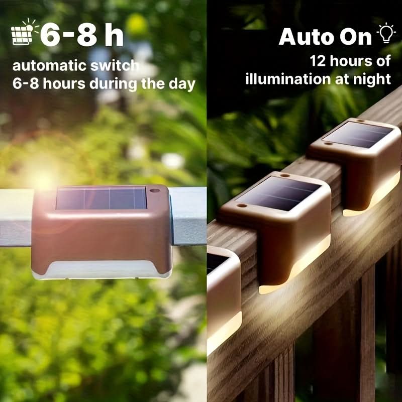 LumiGlow – Eco-Friendly Solar Pathway Lights