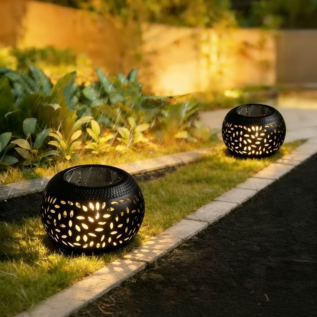 RadiantGlow – Solar-Powered Outdoor Table Light