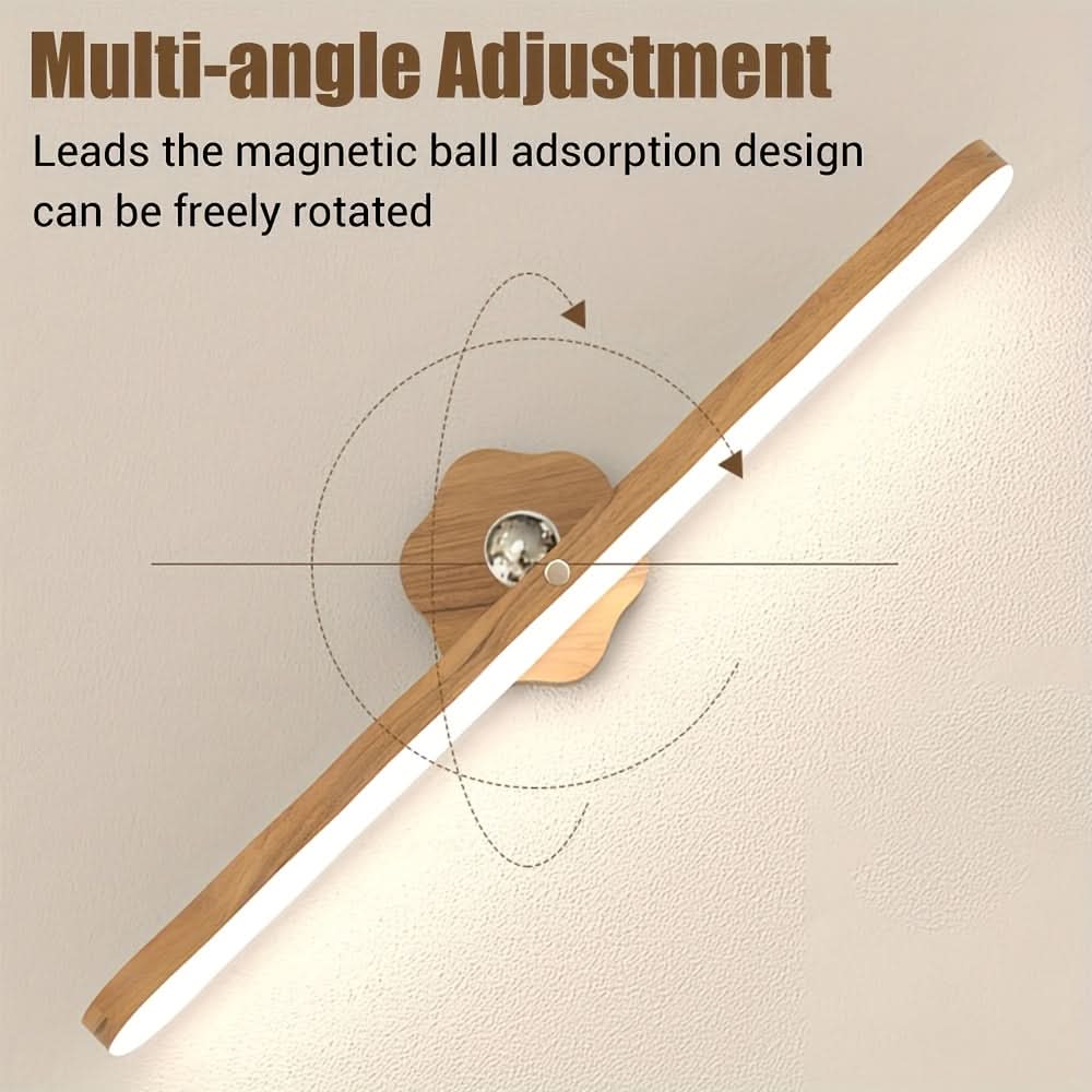 Versatile Rechargeable LED Wall Light with Touch Control