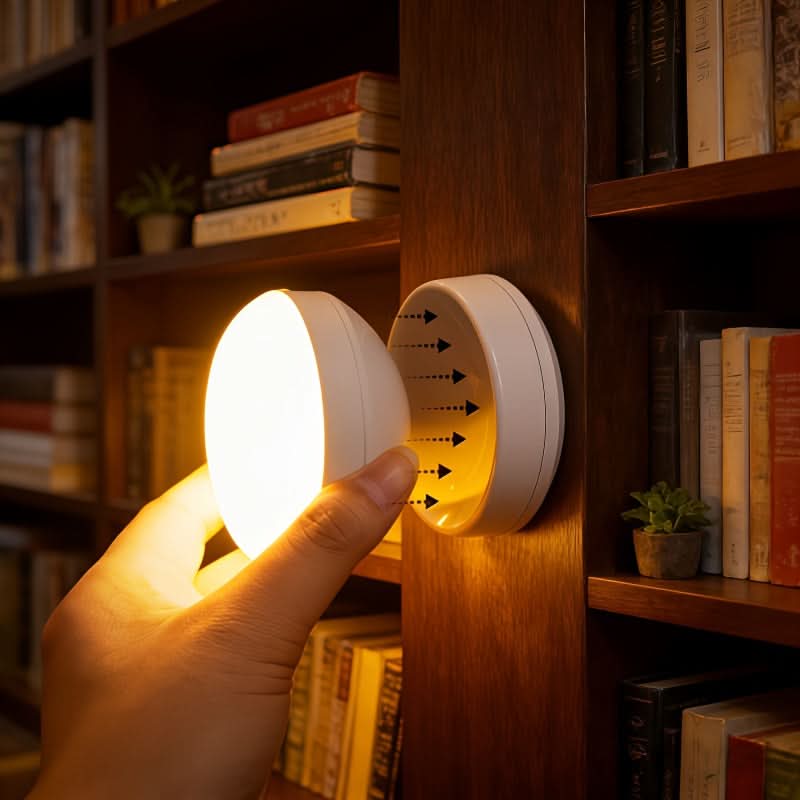 LumiGrip – 360-Degree Rechargeable Wall Light