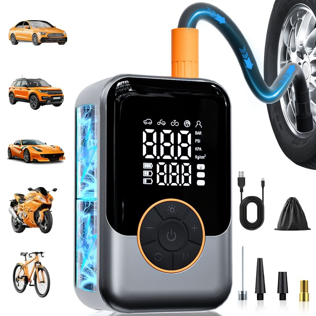 InflateMate – Compact Wireless Air Pump for All Your Needs