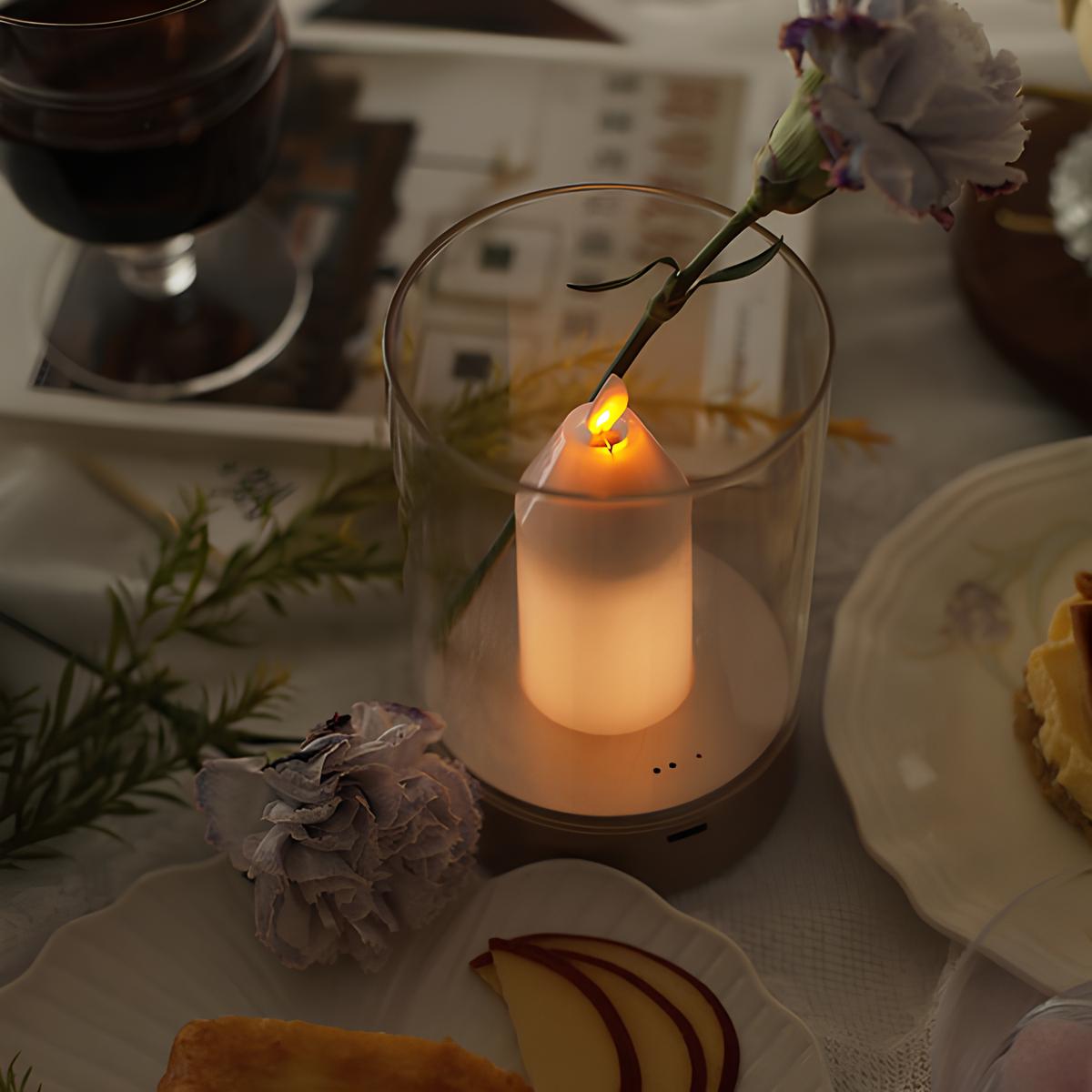 LED Candle Lamp with Wireless Functionality