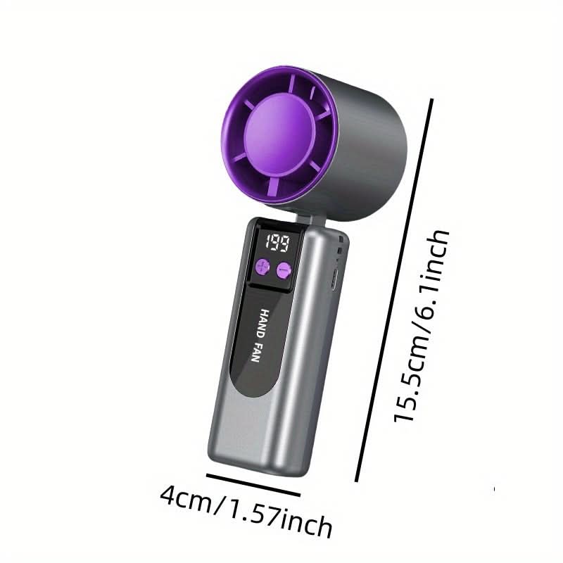 BreezeBuddy – Compact Rechargeable Personal Fan