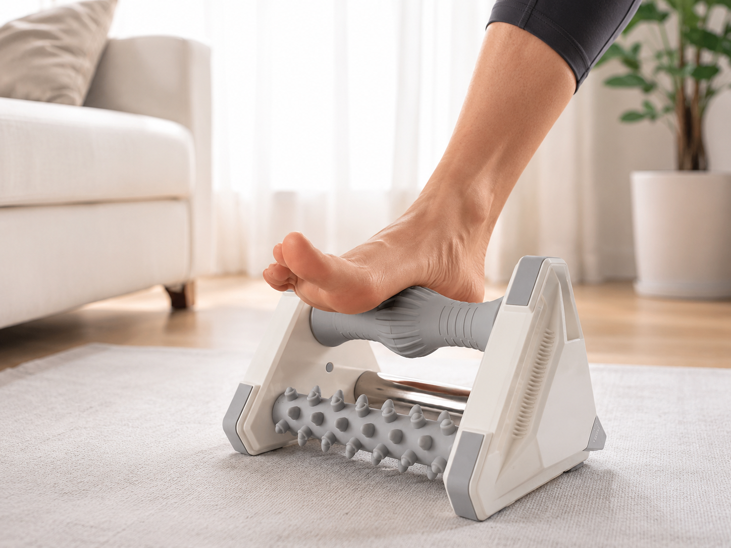 FlexiStretch Calf and Foot Rocker for Comprehensive Stretching
