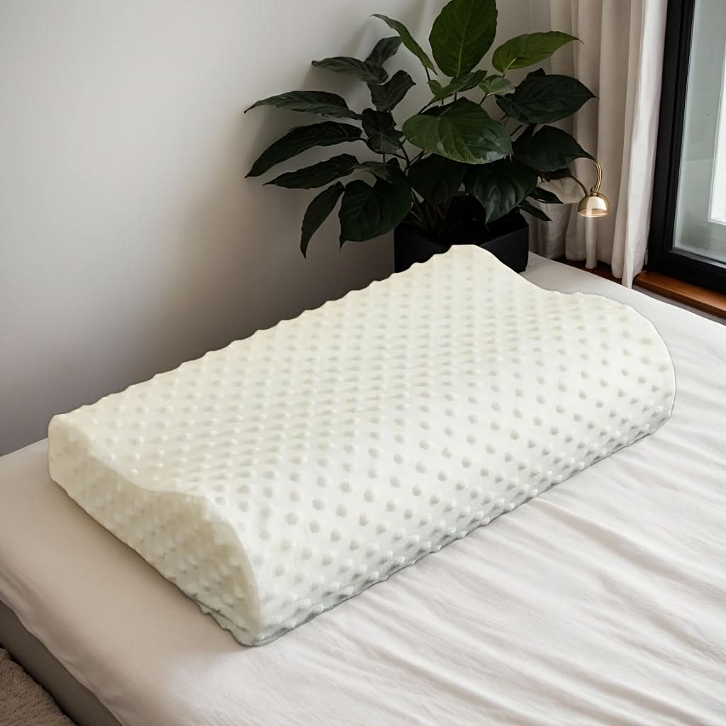 SerenityCloud – Gentle Memory Foam Pillow for Head & Neck Relief