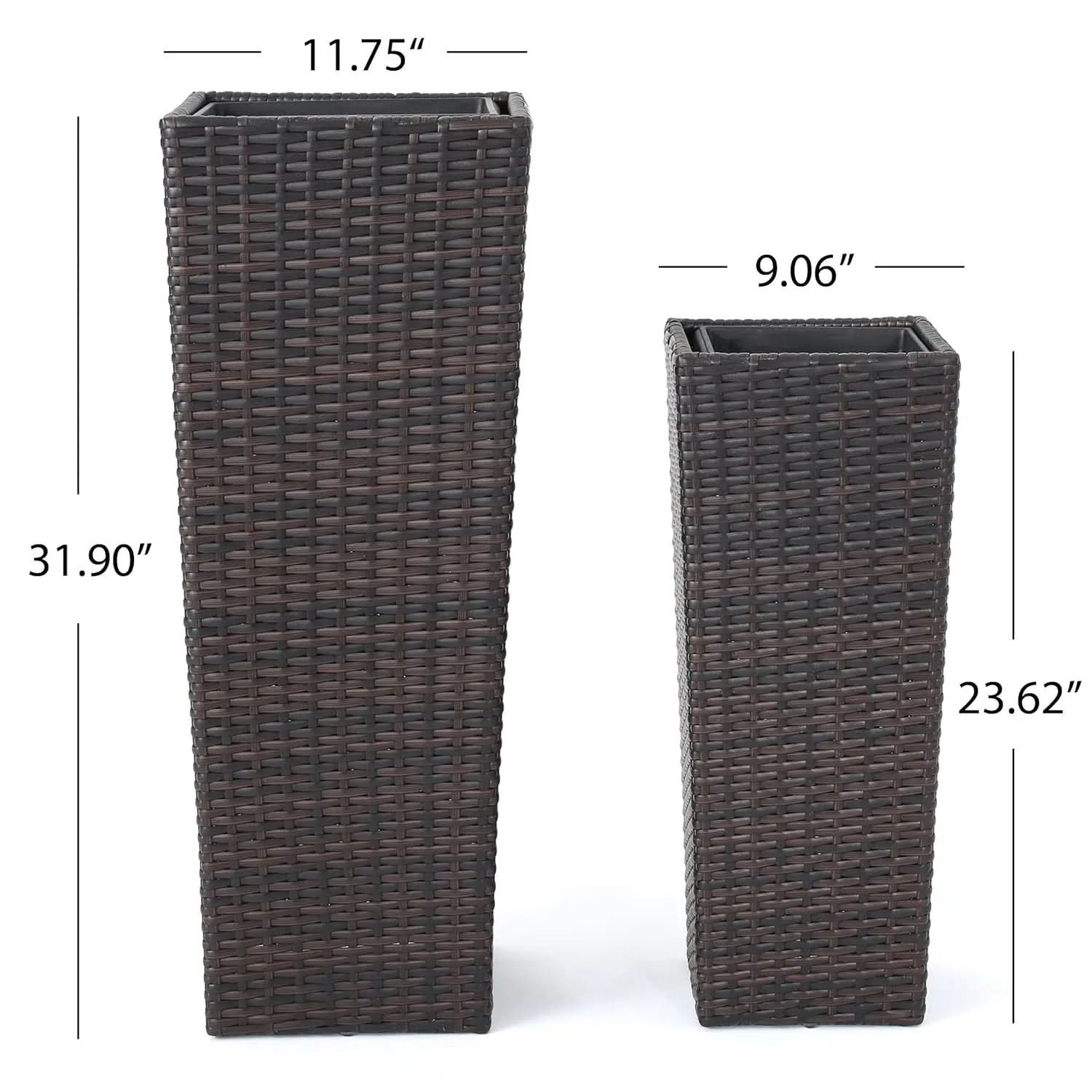 Elevate Your Outdoors with Stylish Wicker Planters