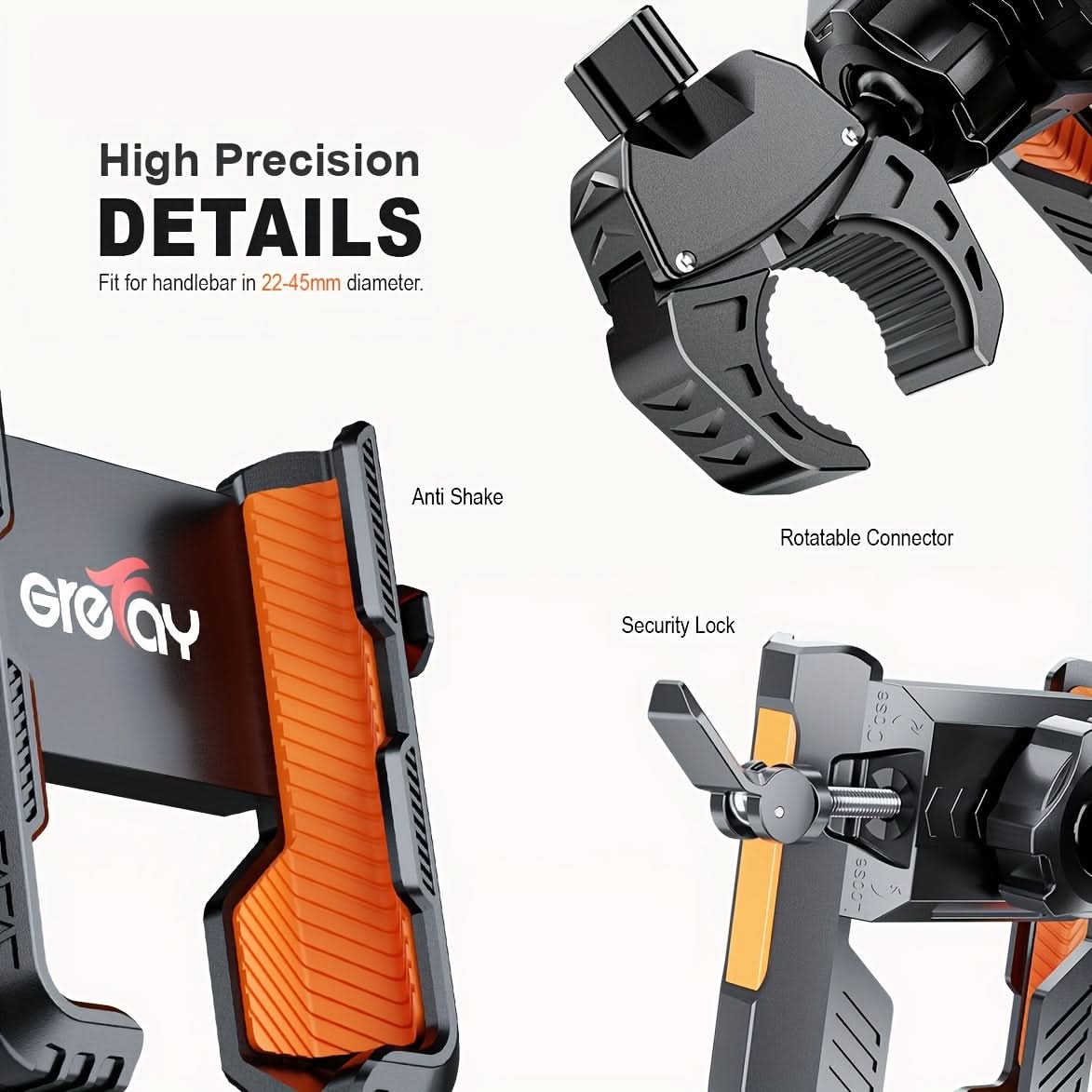 SecureView – 360-Degree Bike Phone Mount