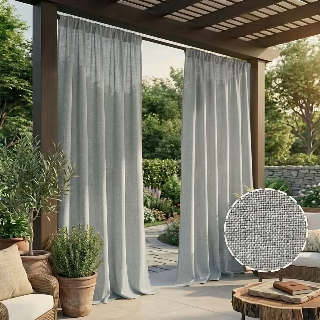 Breezy Haven – Elegant Outdoor Drapes for Stylish Spaces