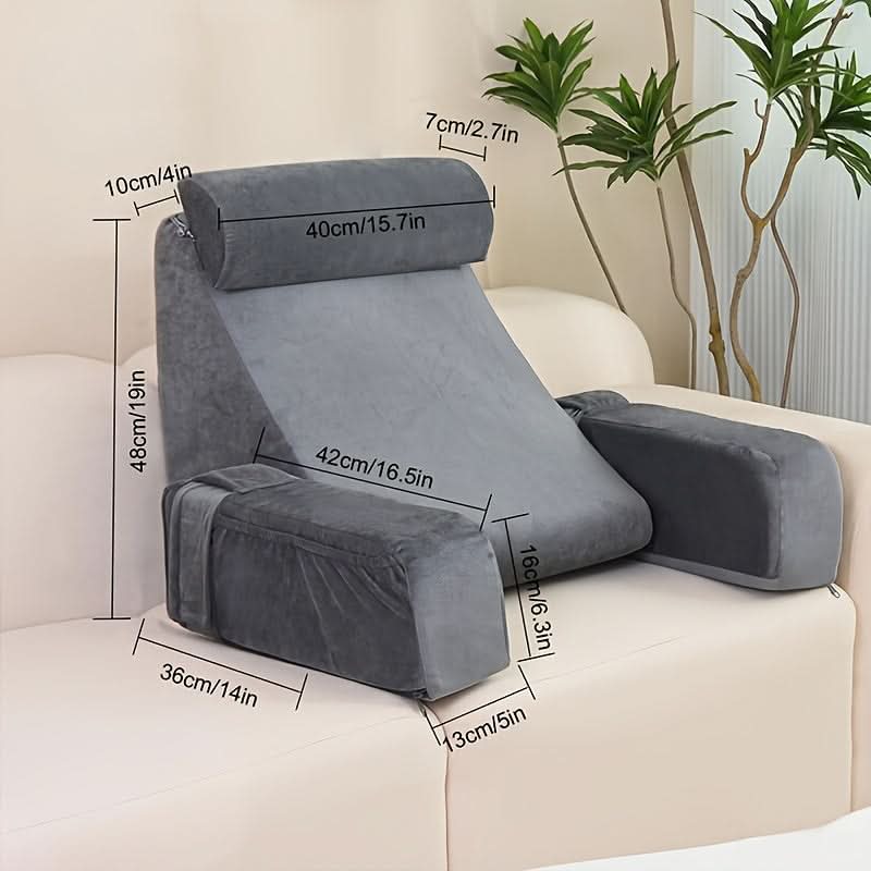 SnoozeEase – Ergonomic Nap Cushion for Office Comfort