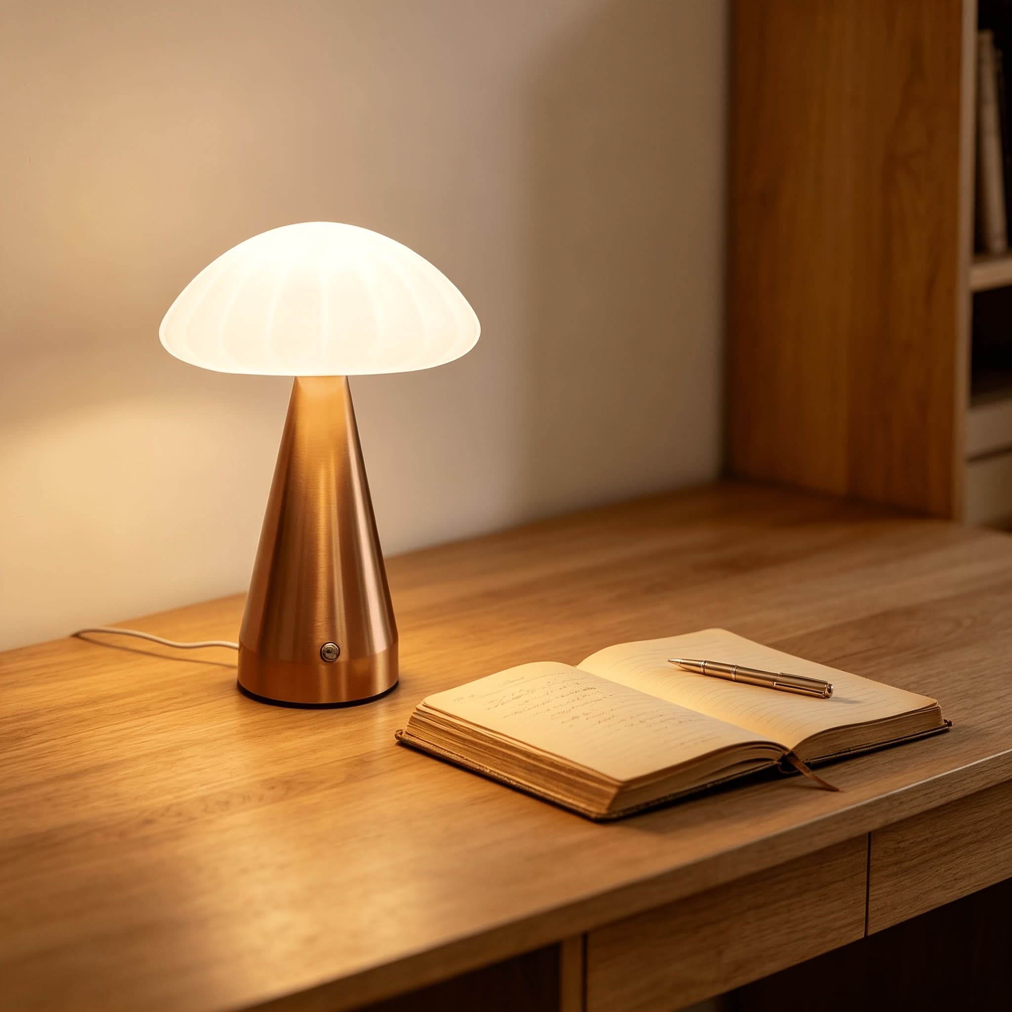 EleganceGlow – Stylish Table Lamp for Cozy Evening Ambiance