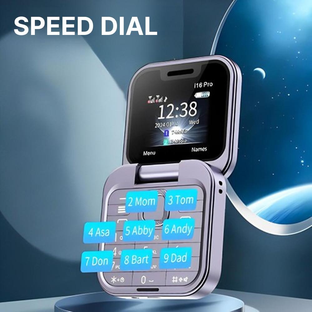 Compact Dual SIM Smartphone with Foldable Design