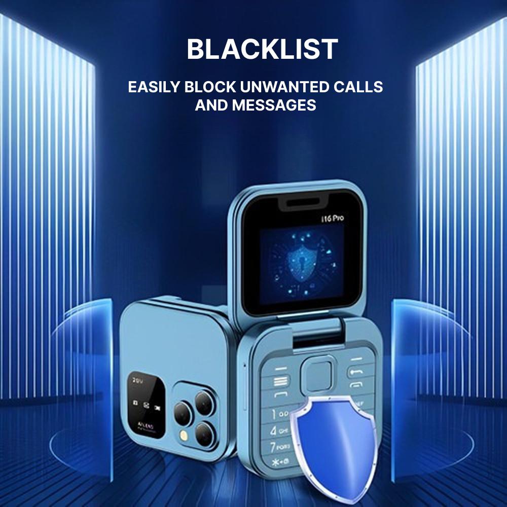Compact Dual SIM Smartphone with Foldable Design