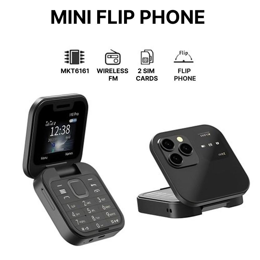 Compact Dual SIM Smartphone with Foldable Design