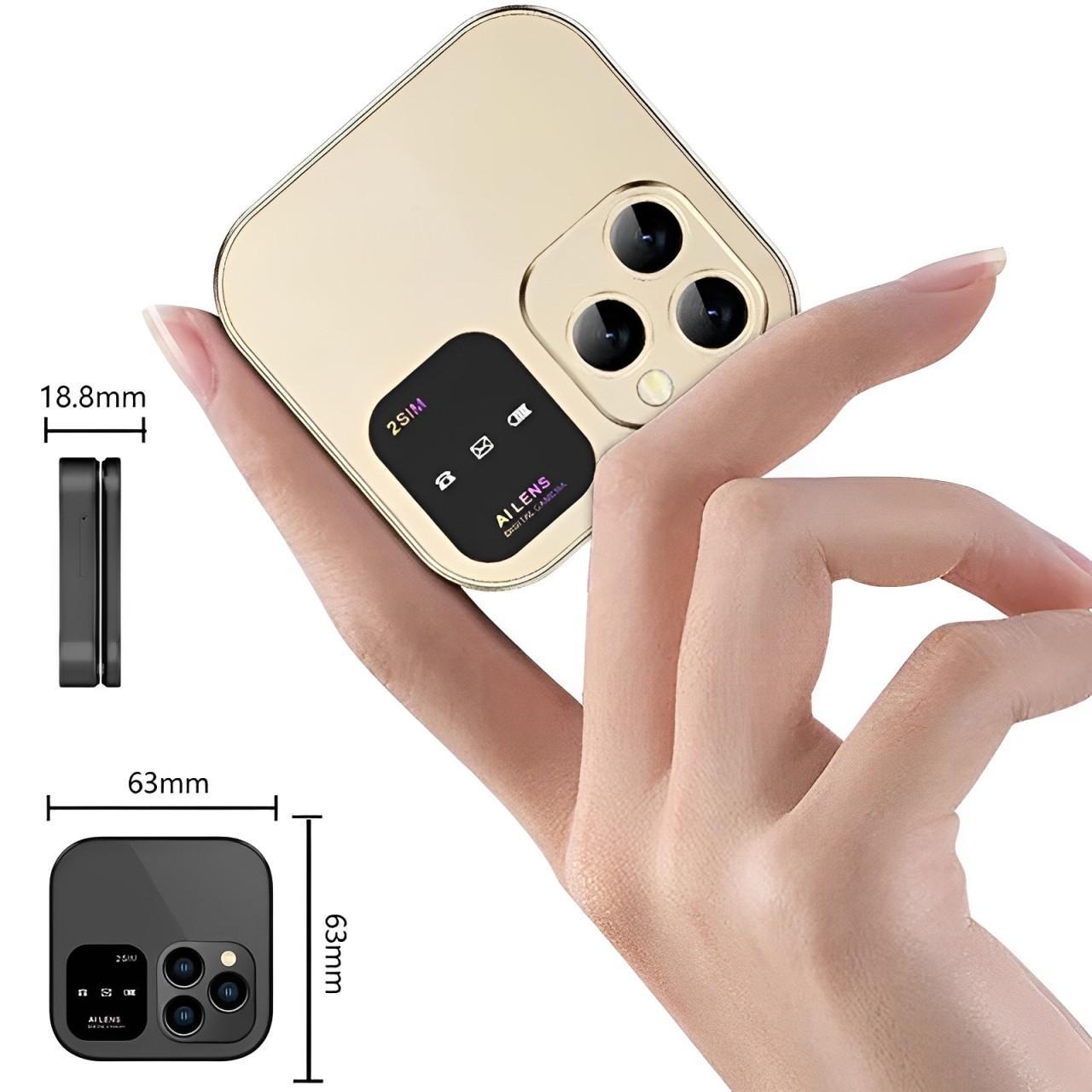 Compact Dual SIM Smartphone with Foldable Design