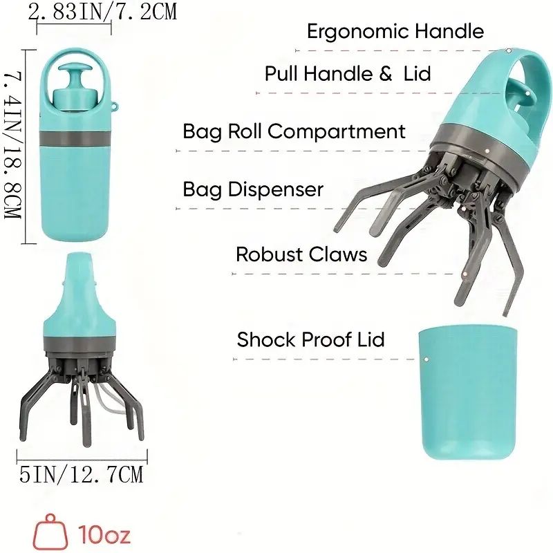 Hands-Free Dog Waste Collector