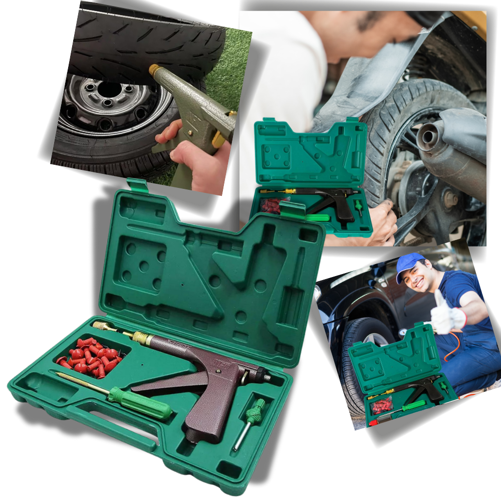 All-in-One Automatic Tire Repair Solution