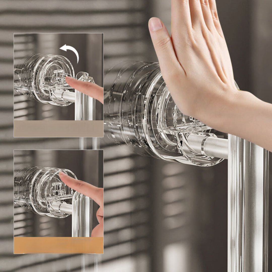 Effortless Door Handle with Suction for Easy Access