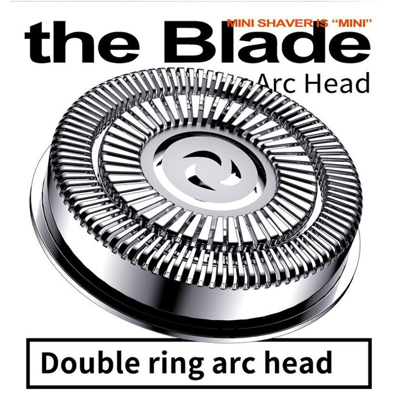 Compact Magnetic Rechargeable Men's Shaving Device
