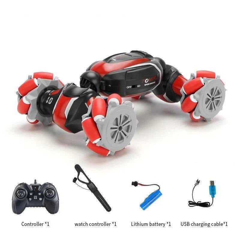 Remote-Controlled Stunt Vehicle with Gesture Control