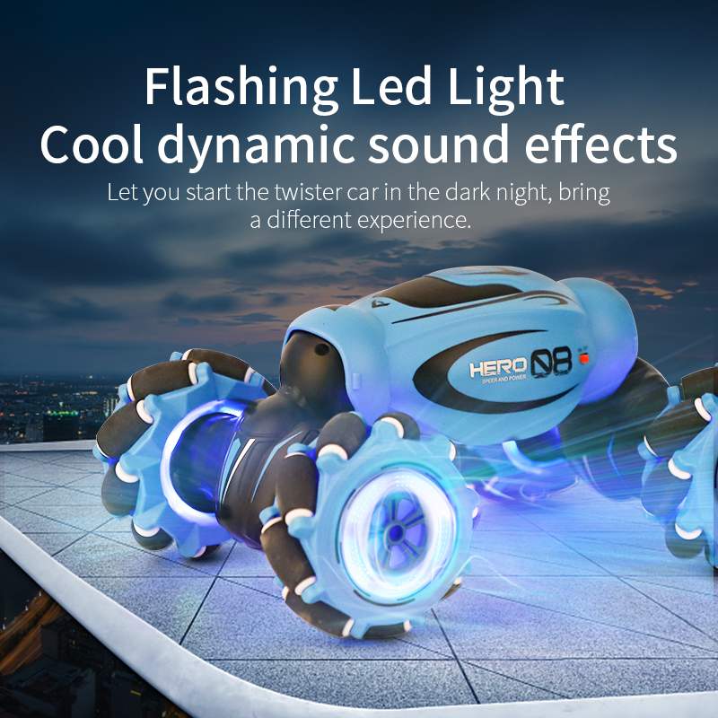 Remote-Controlled Stunt Vehicle with Gesture Control